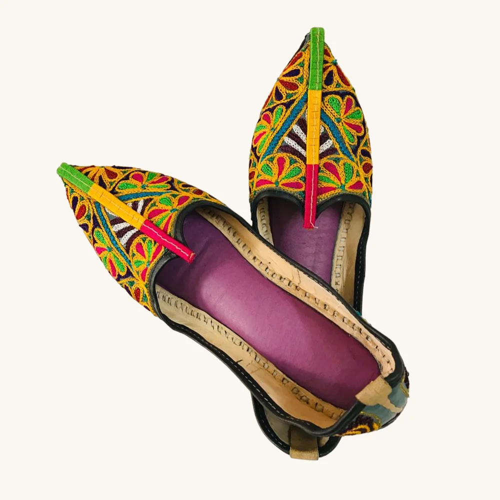 Colourful Leather Jutti