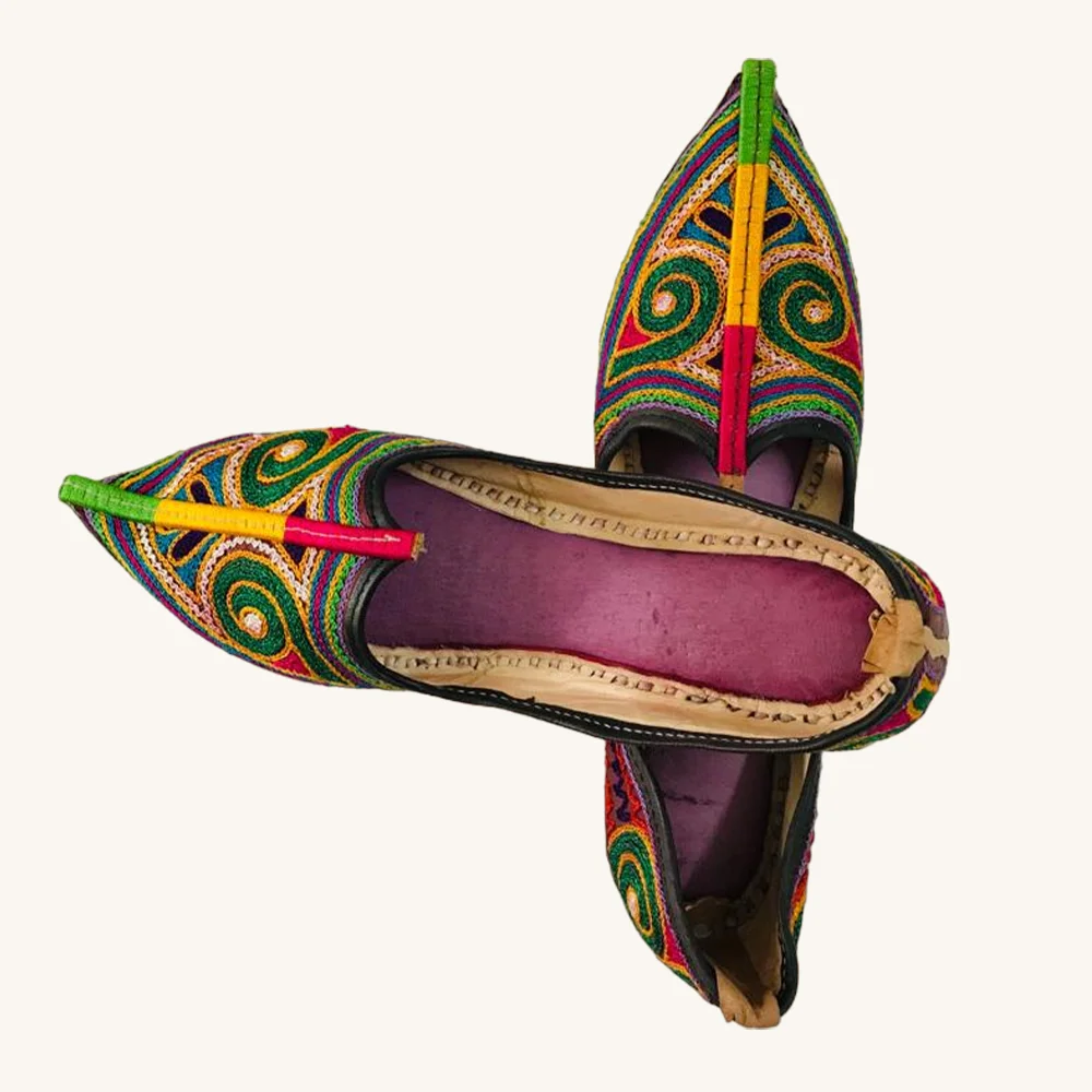 Colourful Leather Jutti